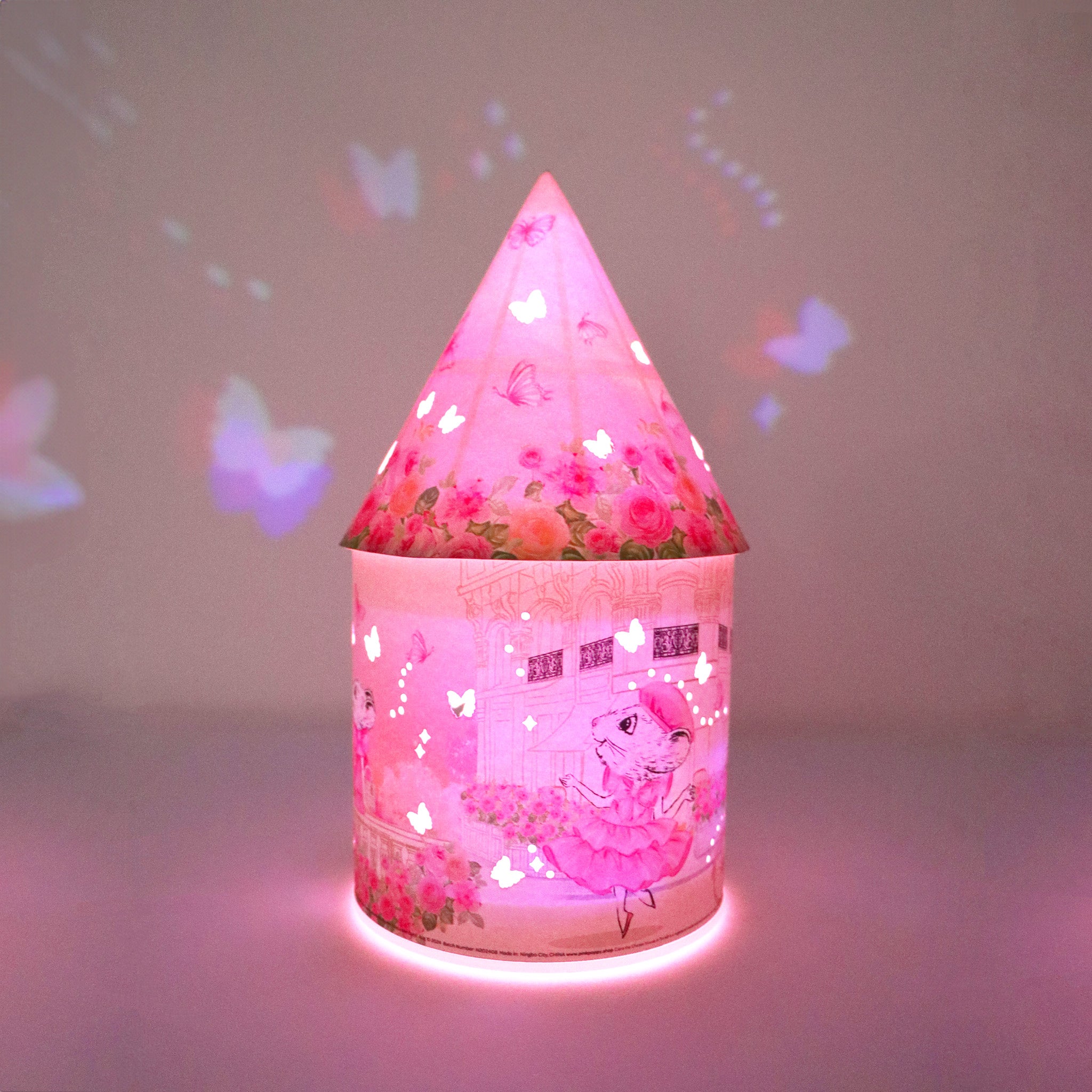 Claris The Chicest Mouse In Paris Colour Changing LED Lantern