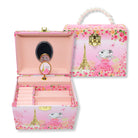 Claris The Chicest Mouse in Paris Pearl Musical Jewellery Box - Pink Poppy Australia