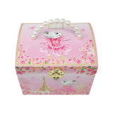 Claris The Chicest Mouse in Paris Pearl Musical Jewellery Box - Pink Poppy Australia