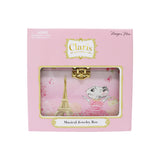 Claris The Chicest Mouse in Paris Pearl Musical Jewellery Box - Pink Poppy Australia
