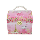 Claris The Chicest Mouse in Paris Pearl Musical Jewellery Box - Pink Poppy Australia