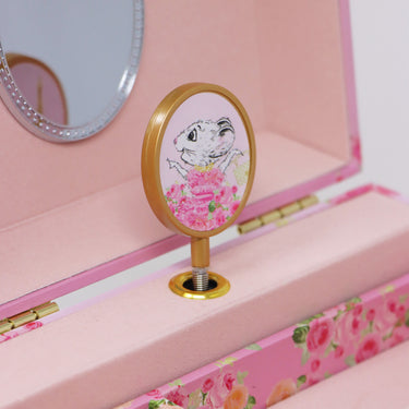 Claris The Chicest Mouse in Paris Pearl Musical Jewellery Box - Pink Poppy Australia