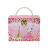 Claris The Chicest Mouse in Paris Pearl Musical Jewellery Box - Pink Poppy Australia