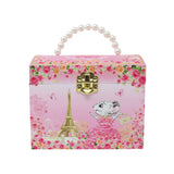 Claris The Chicest Mouse in Paris Pearl Musical Jewellery Box - Pink Poppy Australia