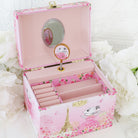Claris The Chicest Mouse in Paris Pearl Musical Jewellery Box - Pink Poppy Australia