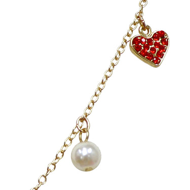 Claris: The Chicest Mouse In Paris™ Holiday Heist Charm Necklace - Pink Poppy Australia