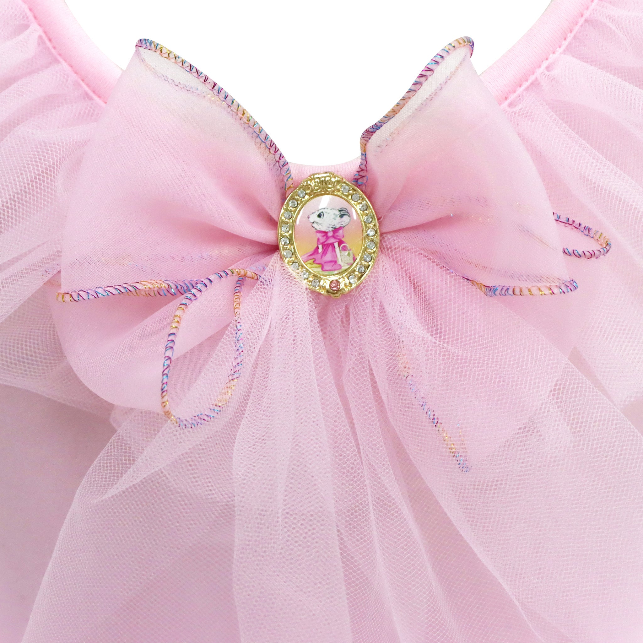 Claris - The Chicest Mouse In Paris Magnificent Mess Tutu - Pink Poppy Australia