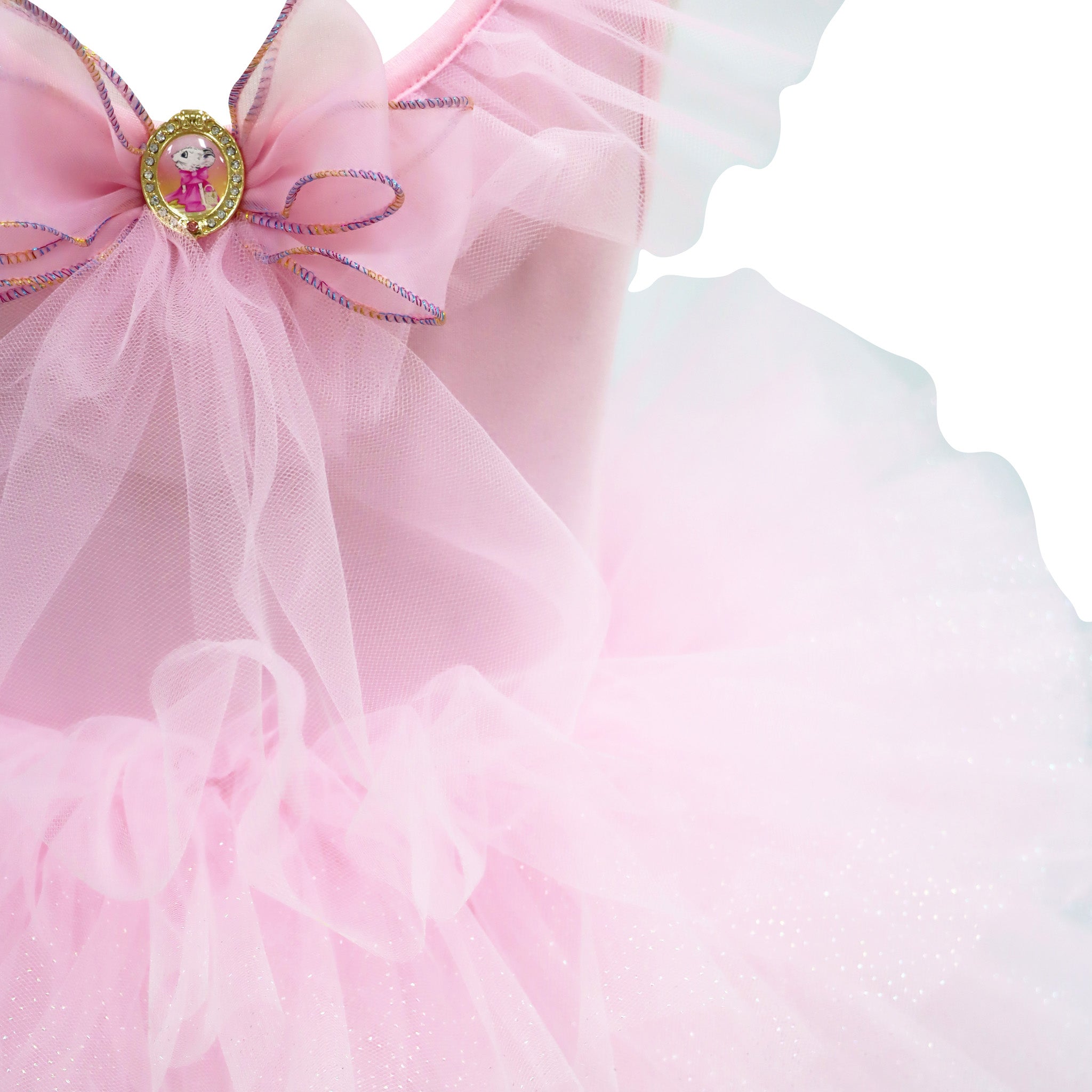 Claris - The Chicest Mouse In Paris Magnificent Mess Tutu - Pink Poppy Australia