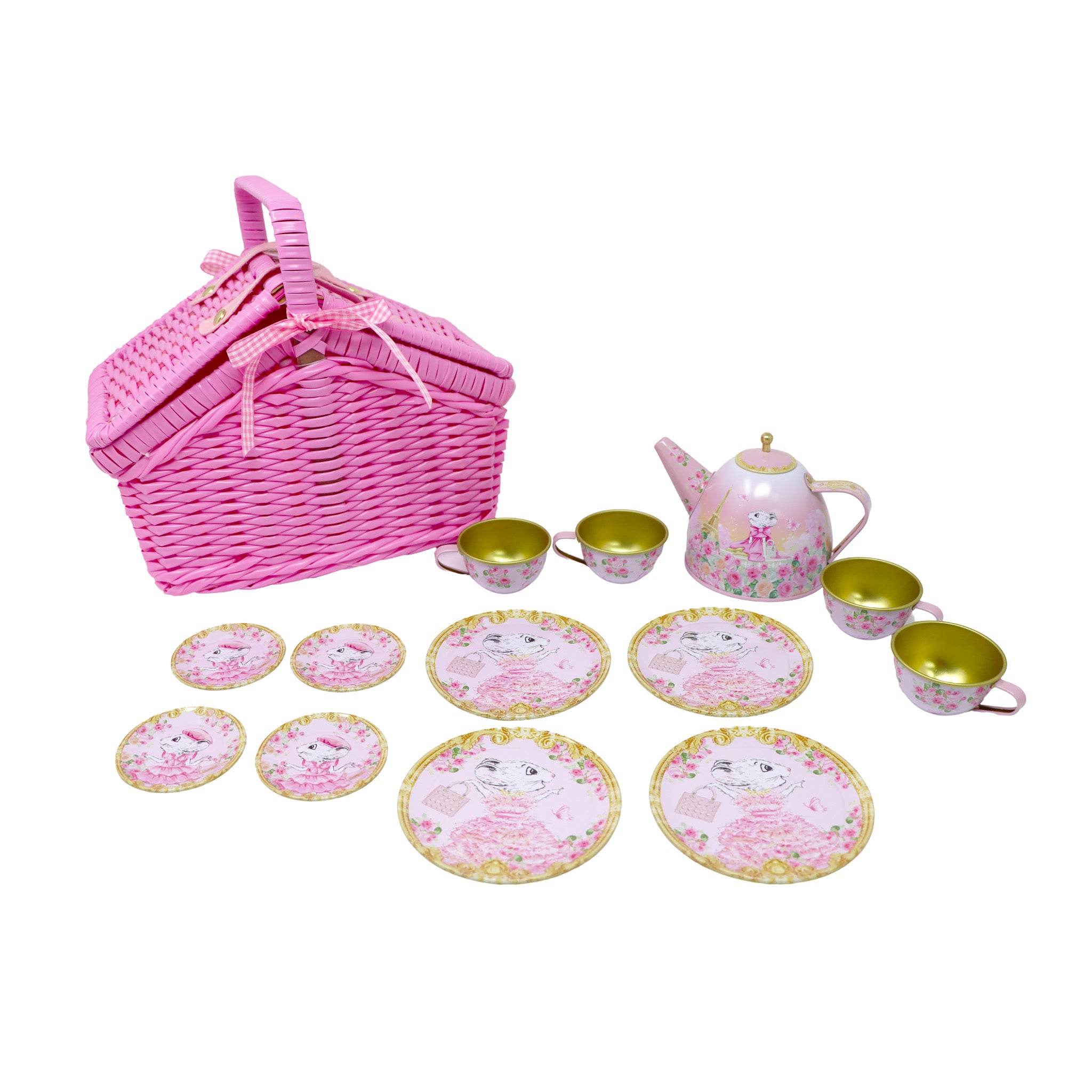 Claris The Chicest Mouse In Paris Picnic Tea Set