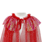 Twinkling Sequin Trim Cape - Pink Poppy Australia