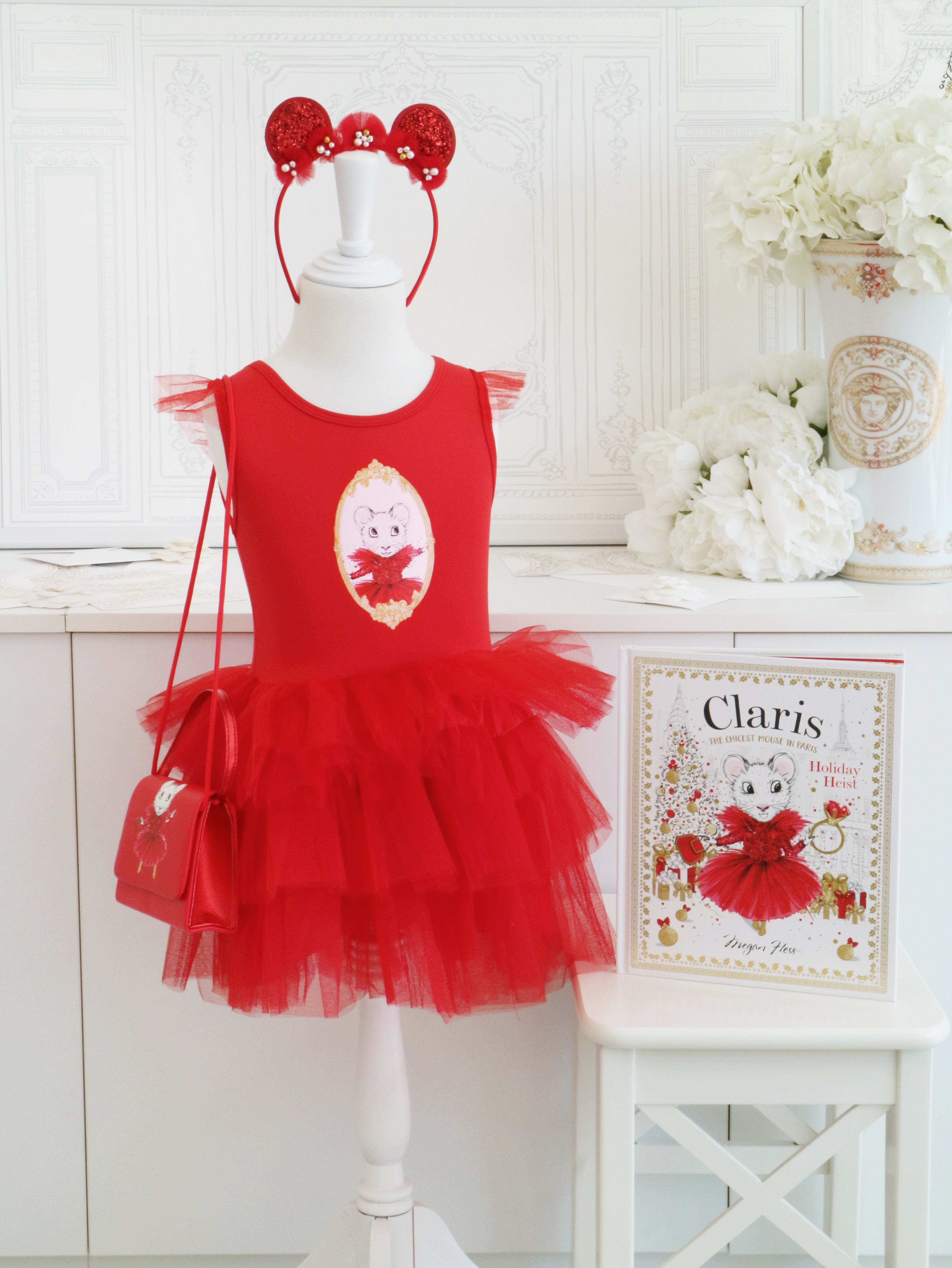 Claris: The Chicest Mouse In Paris™ Holiday Heist Signature Fashion Bundle - Pink Poppy Australia