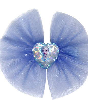 Disney Frozen Elsa Glitter Heart Hair Clips