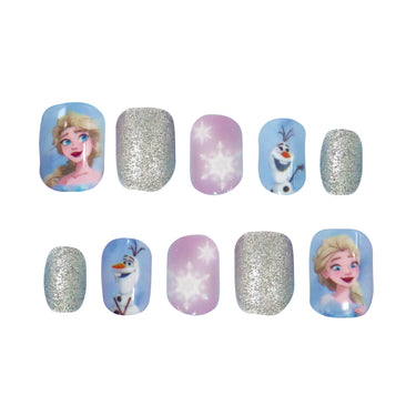 Disney Frozen Press On Nails - Pink Poppy Australia