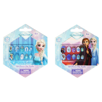 Disney Frozen 3D Press On Nails - Pink Poppy Australia
