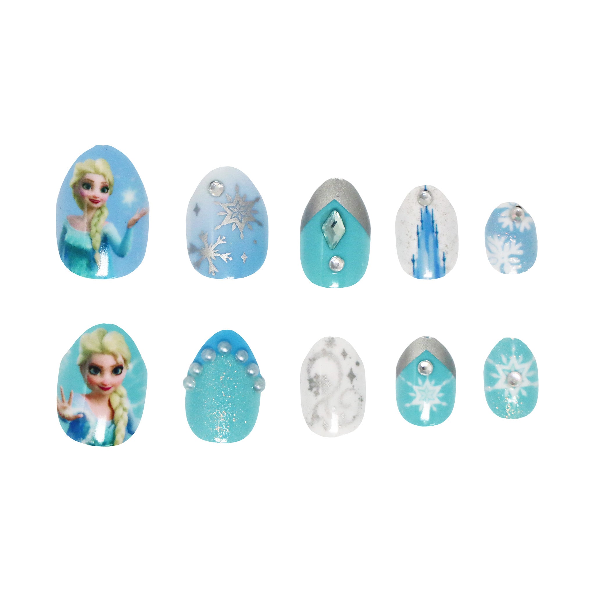 Disney Frozen 3D Press On Nails