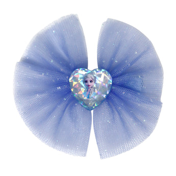 Disney Frozen Elsa Glitter Heart Hair Elastic - Pink Poppy Australia