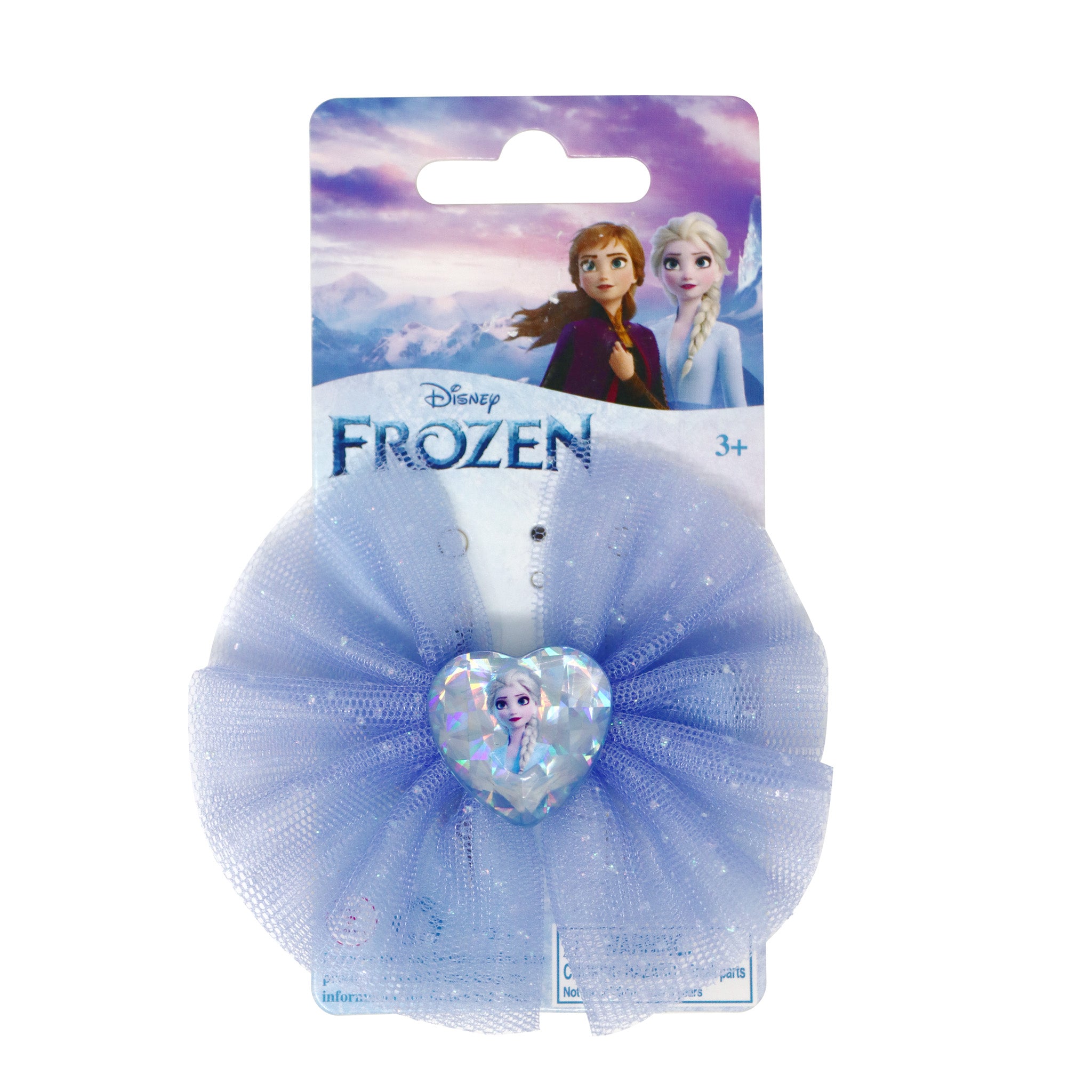 Disney Frozen Elsa Glitter Heart Hair Elastic - Pink Poppy Australia