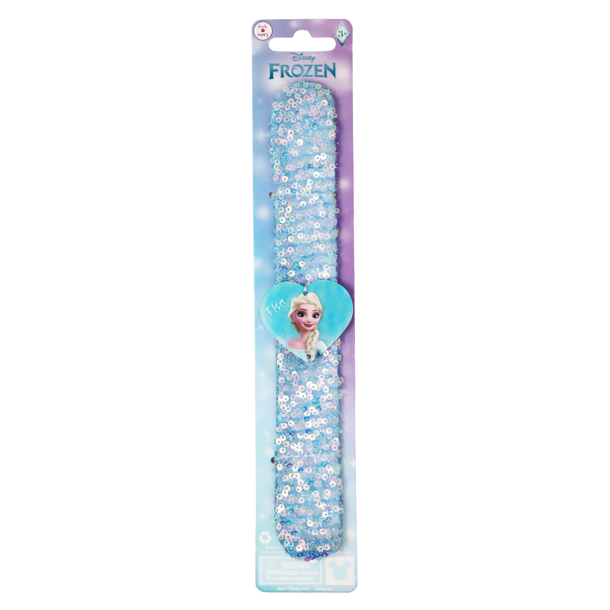 Disney Frozen Heart Slap Band - Pink Poppy Australia