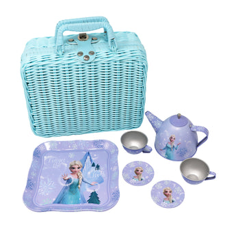 Disney Frozen Elsa Magic Touch Picnic Basket Tea Set - Pink Poppy Australia