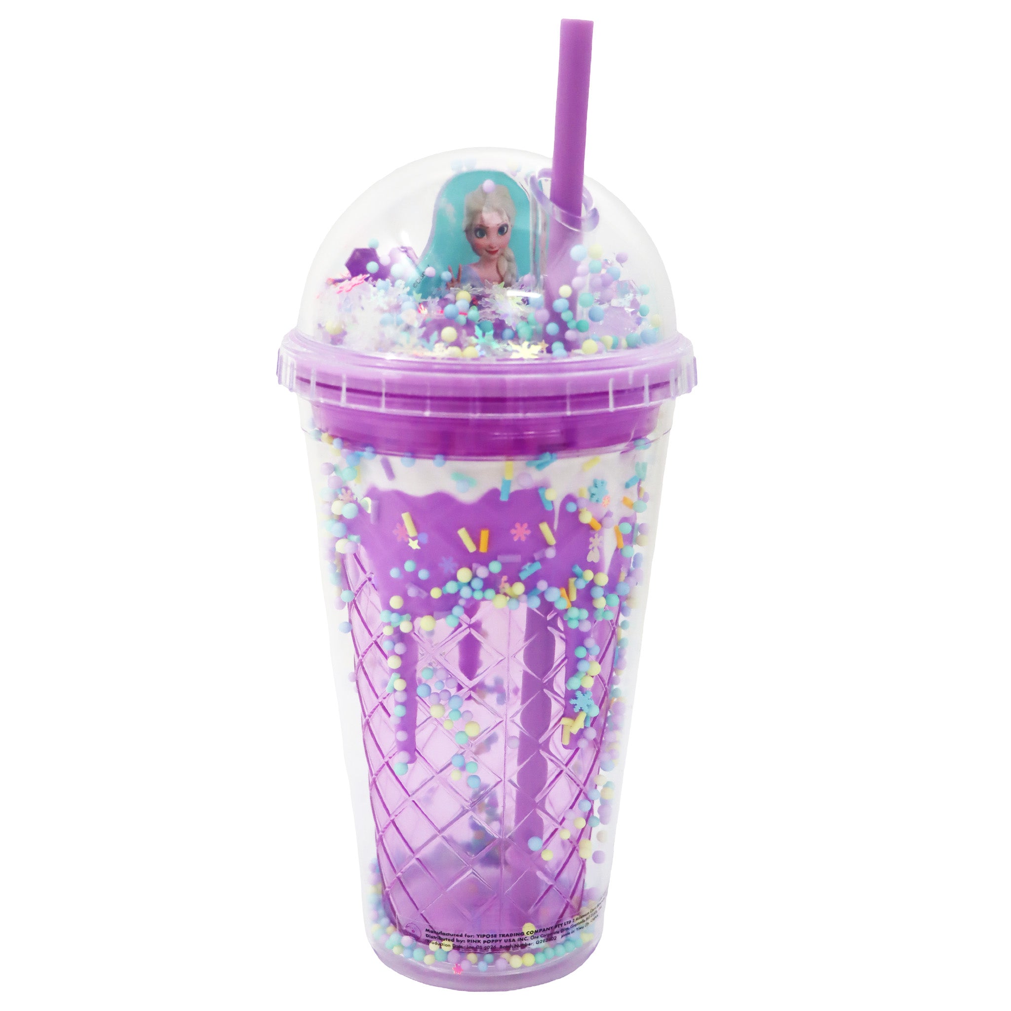 Disney Frozen Water Cup - Purple Dome - Pink Poppy Australia