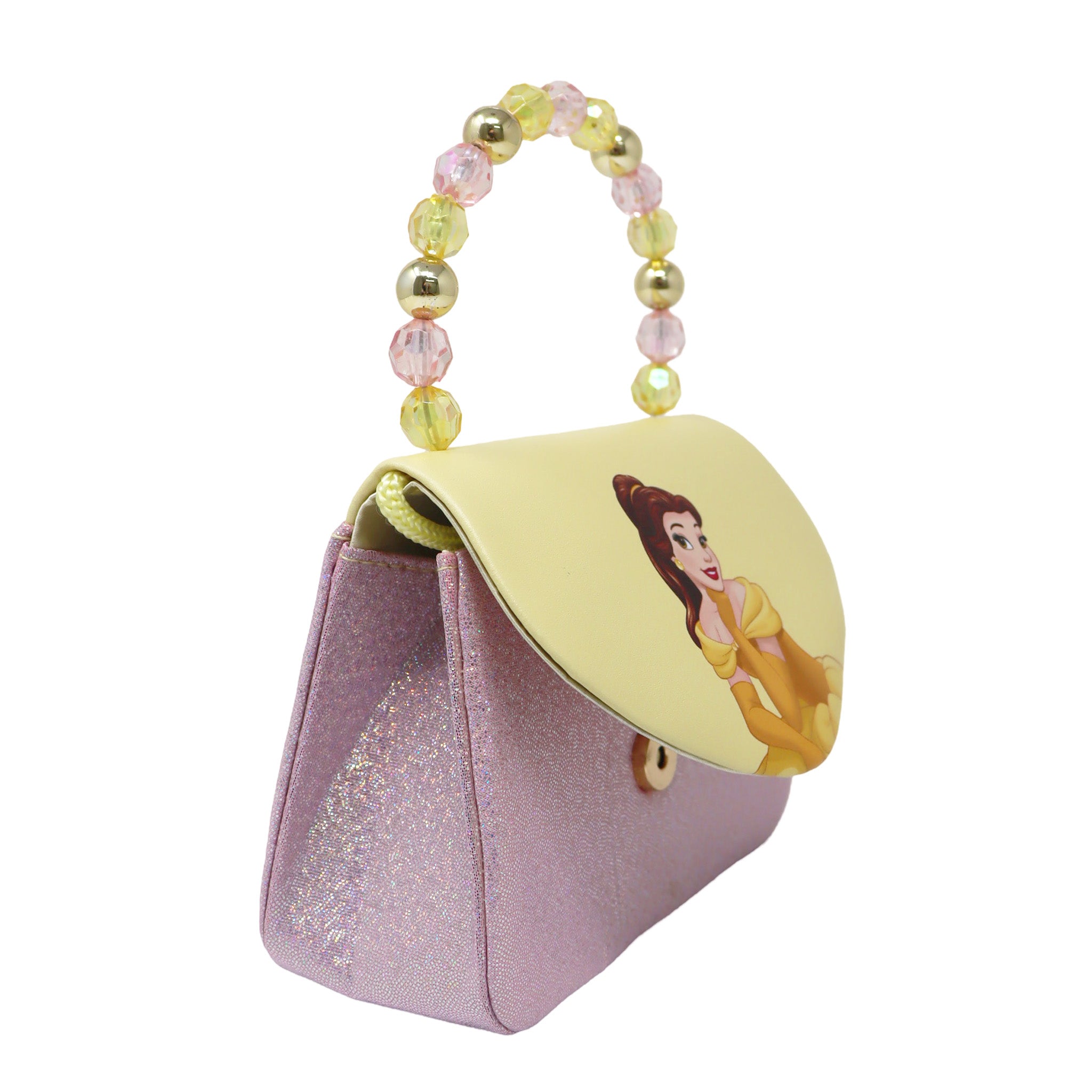 Disney Princess Belle Print Handbag - Pink Poppy Australia