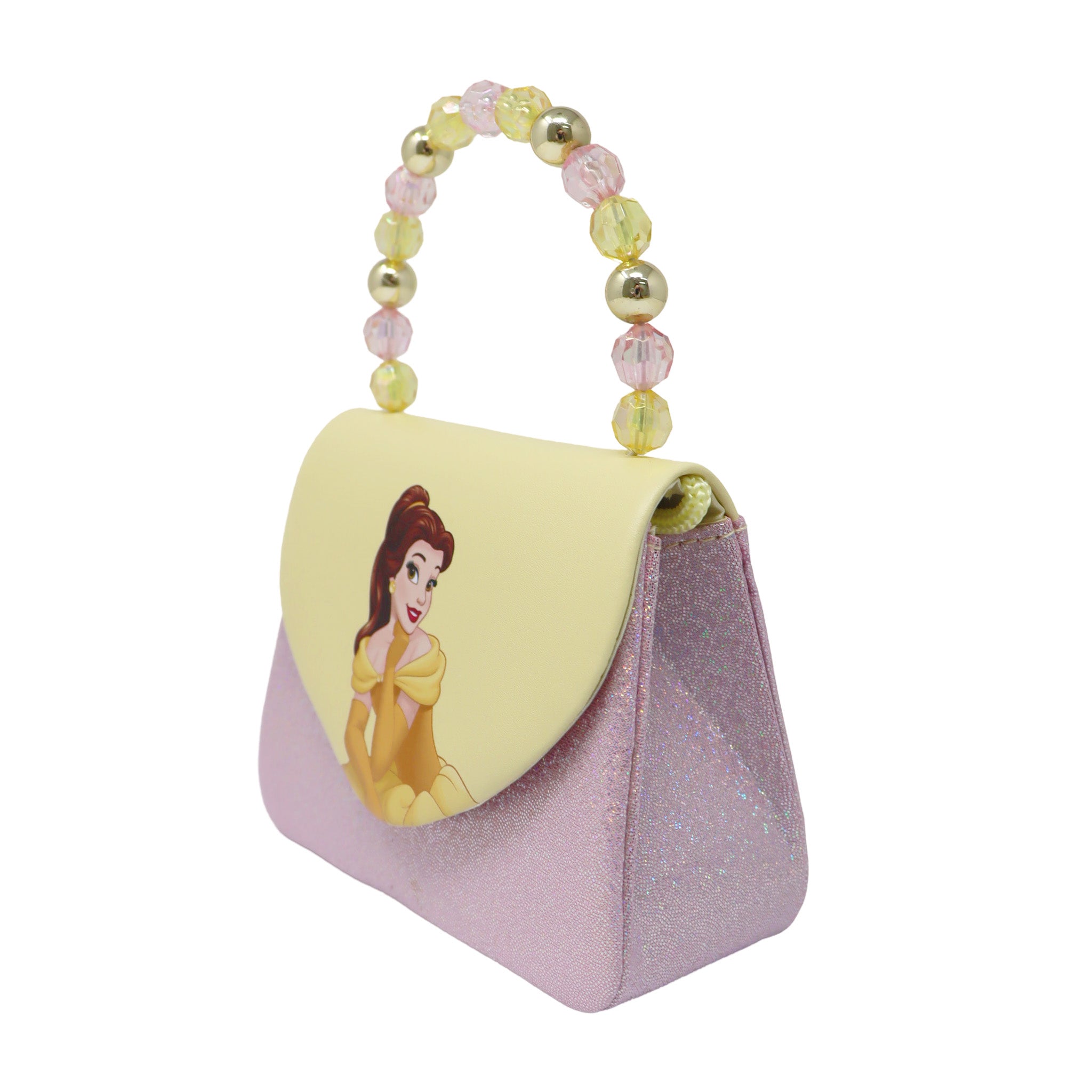 Disney Princess Belle Print Handbag - Pink Poppy Australia