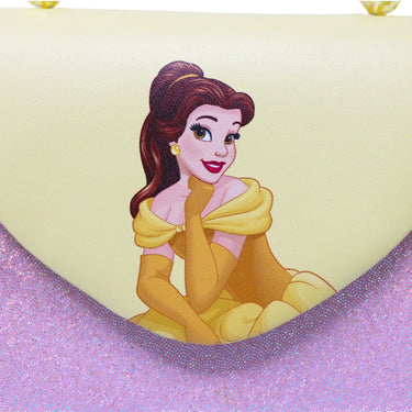 Disney Princess Belle Print Handbag - Pink Poppy Australia