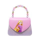 Disney Princess Rapunzel Print Handbag - Pink Poppy Australia