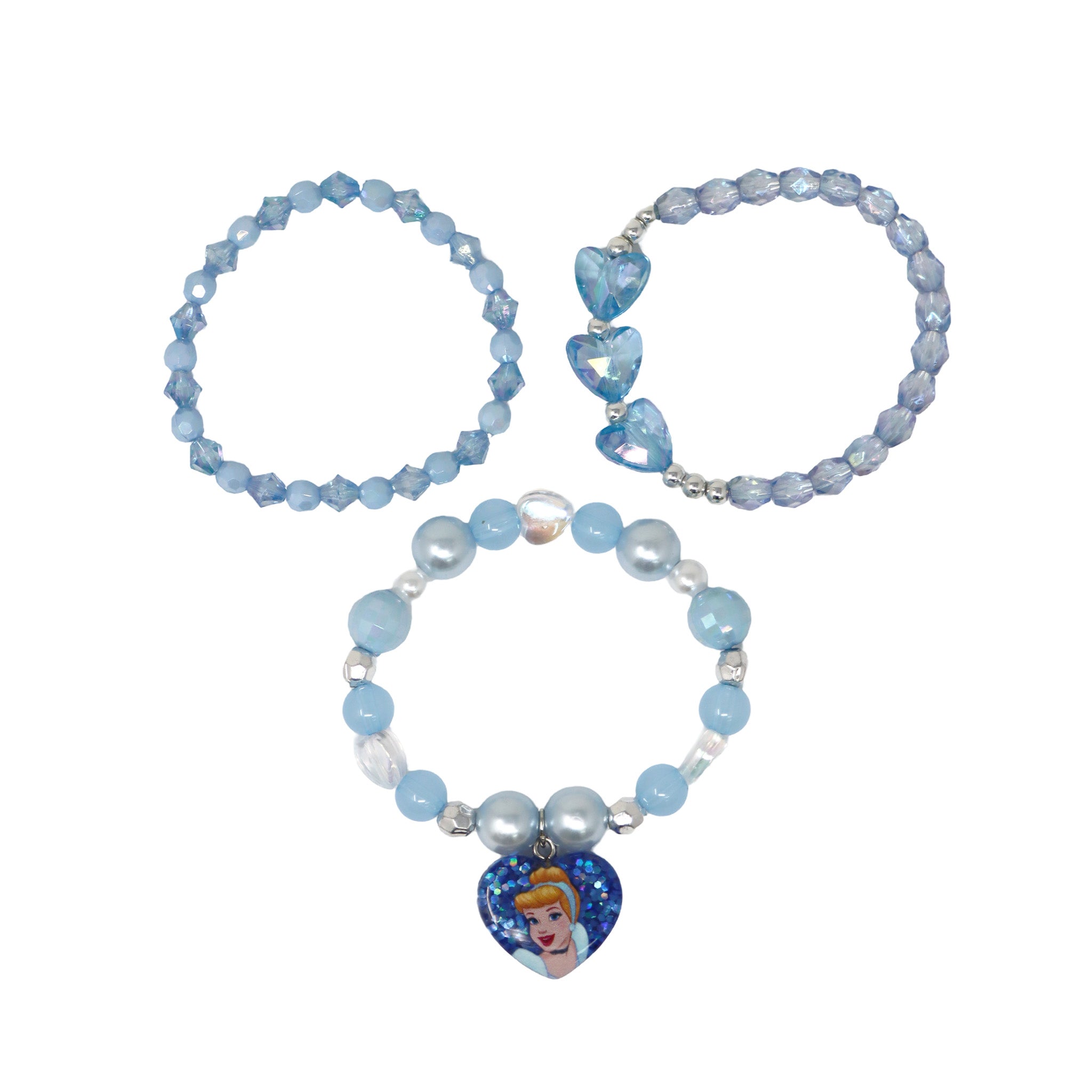 Disney Princess Cinderella Bracelet Set