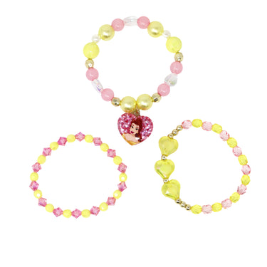 Disney Princess Belle Bracelet Set - Pink Poppy Australia
