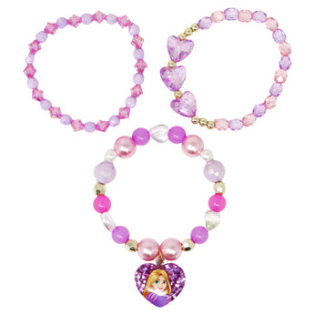 Disney Princess Rapunzel Bracelet Set - Pink Poppy Australia