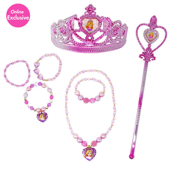 Disney Princess Rapunzel Sparkling Accessories Bundle - Pink Poppy Australia