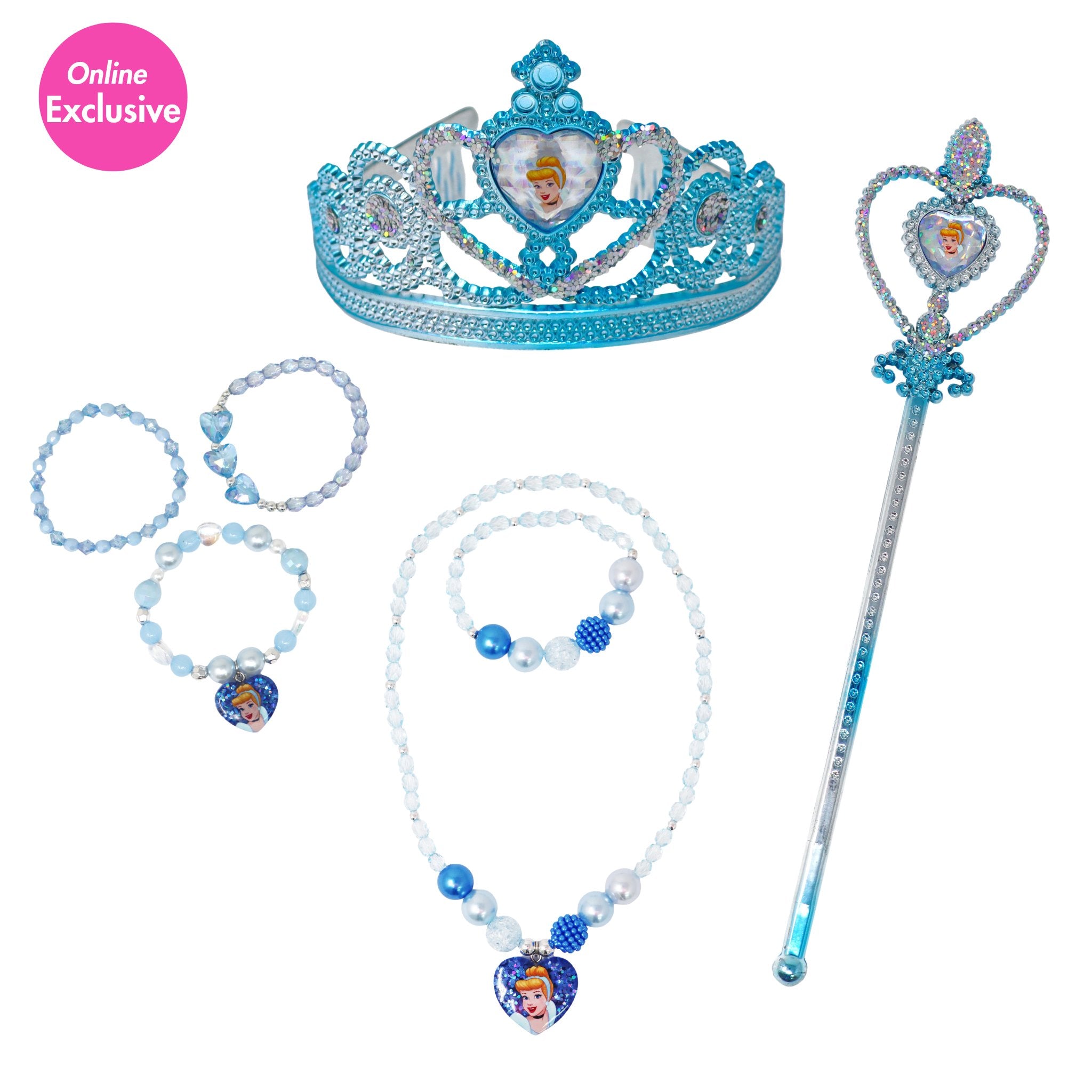 Disney Princess Cinderella Sparkling Accessories Bundle - Pink Poppy Australia