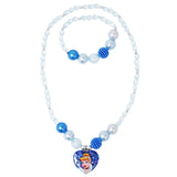 Disney Princess Cinderella Necklace & Bracelet Set - Pink Poppy Australia
