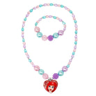 Disney Princess Ariel Necklace & Bracelet Set - Pink Poppy Australia