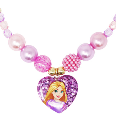 Disney Princess Rapunzel Necklace & Bracelet Set - Pink Poppy Australia