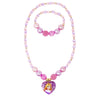 Disney Princess Rapunzel Necklace & Bracelet Set - Pink Poppy Australia
