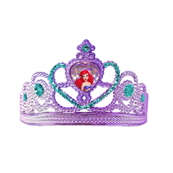 Disney Princess Ariel Heart Gemstone & Glitter Crown - Pink Poppy Australia