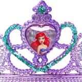 Disney Princess Ariel Heart Gemstone & Glitter Crown - Pink Poppy Australia