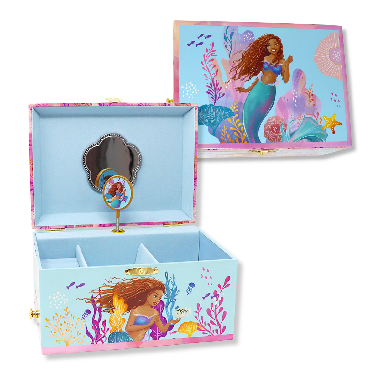 Disney The Little Mermaid Luxury Musical Jewellery Box - Pink Poppy Australia