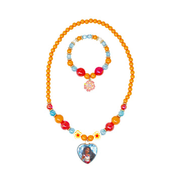 Disney Moana 2 Necklace and Bracelet Set - Pink Poppy Australia
