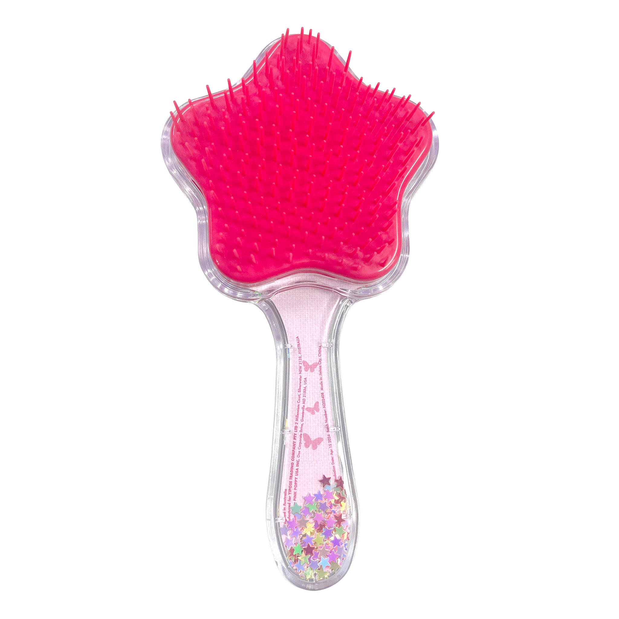 Enchanted Mermaid & Dazzling Butterfly Hair Brush - Pink Poppy Australia