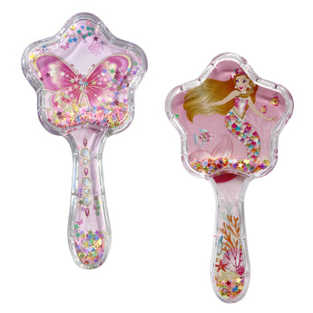 Enchanted Mermaid & Dazzling Butterfly Hair Brush - Pink Poppy Australia