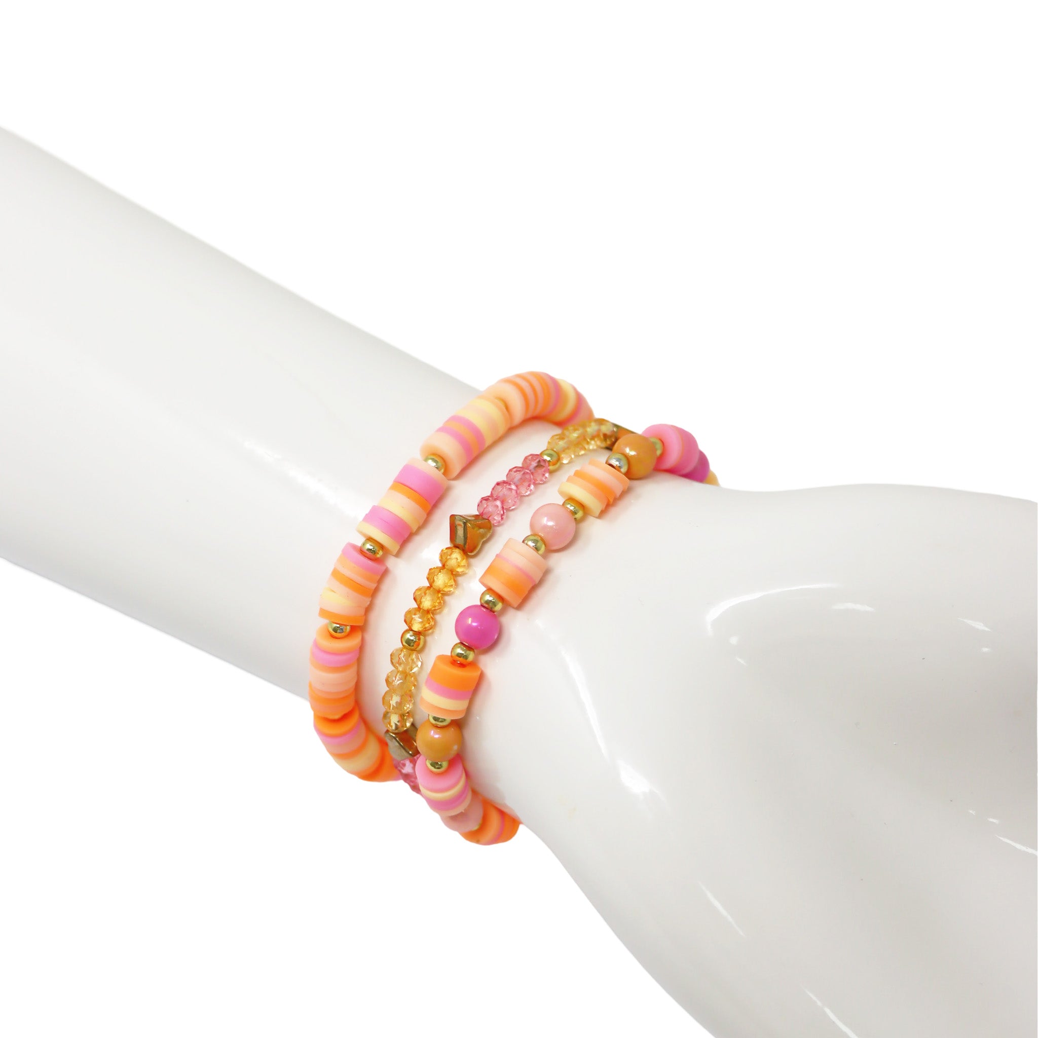 Emma Memma Bracelet Set - Pink Poppy Australia