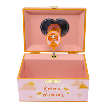 Emma Memma Musical Jewellery Box - Pink Poppy Australia