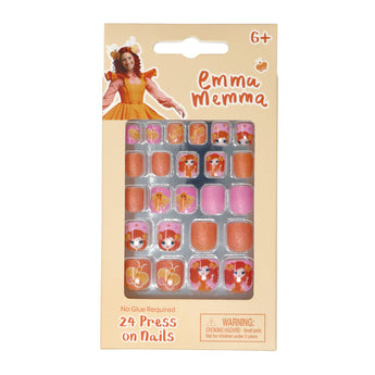 Emma Memma Press on Nails - Pink Poppy Australia