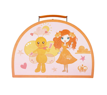 Emma Memma Tea Set With Carry Case - Pink Poppy Australia