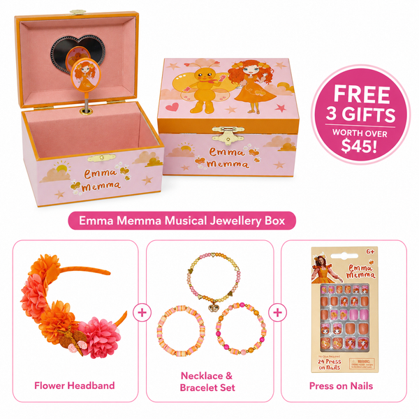 Emma Memma Musical Jewellery Box – Pink Poppy Australia