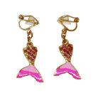 Mermaid Clip-on Earrings - Pink Poppy Australia