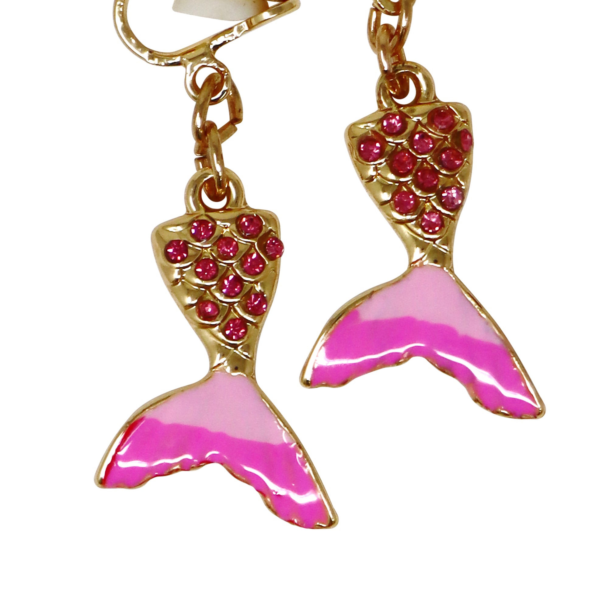 Mermaid Clip-on Earrings - Pink Poppy Australia